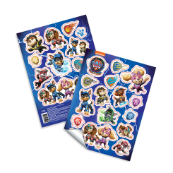 Наборы для творчества - Набор наклеек Paw Patrol Мегащенки (123495)