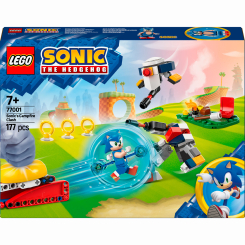 Конструктори LEGO - Конструктор LEGO Sonic the Hedgehog Зіткнення Соніка біля багаття (77001)