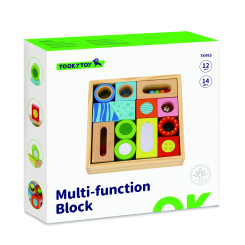 Розвивальні іграшки - Розвивальна іграшка Tookytoy Блоки (TK493)