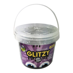 Наборы для лепки - Слайм Compound kings Glitzy серебристый 1360 г (110261)