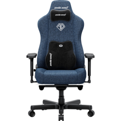 Меблі для геймерів - Крісло ігрове Anda Seat Kaiser 3E XL Dark Blue Fabric (AD23YC-XL-09-S-CF-S01)