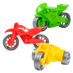 Машинки для малышей - Игровой набор Wader Kid Cars Sport Мотоциклы (39545)