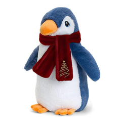 Мягкие животные - Мягкая игрушка Keel Toys Eco Пингвин с шарфом 20 см (SX6367)