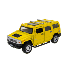 Автомоделі - Автомодель Techno park Hummer H2 жовта (HUM2-12-YE)