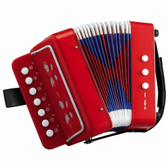 Музыкальные инструменты - Детская гармошка Shantou Huada Toys 6429 Красный (6429Red)