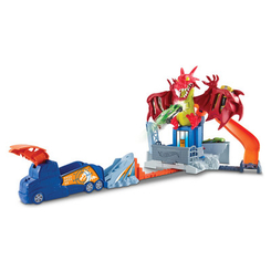 Автотреки, паркинги и гаражи - Игровой набор Атака дракона Hot Wheels Kid (DWL04)