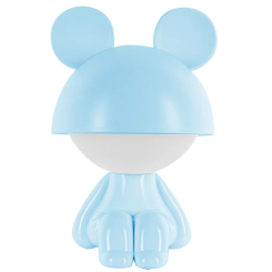 Ночники, проекторы - Светильник Kite Cute mouse голубой (K25-316-2-3)