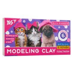 Наборы для лепки - Пластилин Yes Keith Kimberlin 6 цветов (540605)