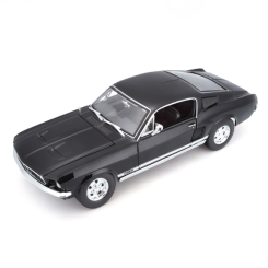 Транспорт и спецтехника - Автомодель Maisto Ford Mustang Fastback черный (31166 black)