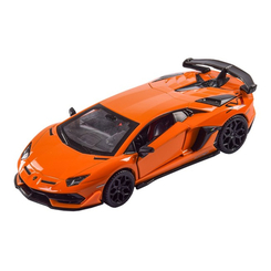 Транспорт и спецтехника - Автомодель Автопром Lamborghini Aventador SVJ оранжевая (68473/68473-1)