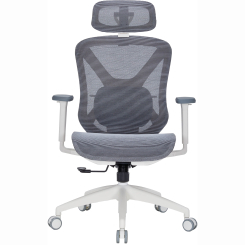 Мебель для геймеров - Кресло офисное OfficePro Atlas White/Dark Gray (OC630-W-DG-DG) Мебель для геймеров - Кресло офисное OfficePro Atlas White/Dark Gray (OC630-W-DG-DG)
