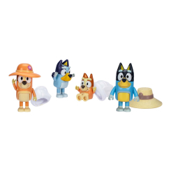 Фигурки персонажей - Игровой набор Bluey 4 фигурки (125373)