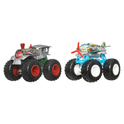 Автомоделі - Набір машинок Hot Wheels Monster Trucks Loco punk vs Airplane mode (FYJ64/JCC66)