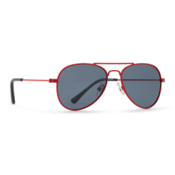 Солнцезащитные очки - Солнцезащитные очки INVU Авиаторы красные (1500C_K) (K1500C)