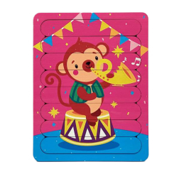 Пазлы - Пазл Apli Krapli Музыканты Обезьянка (4820198701611) Пазлы - Пазл Apli Krapli Музыканты Обезьянка (4820198701611)