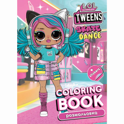 Раскраски и активитибуки (2-6 лет) - Розмальовка Ідейка Skate Dance Tweens (LCB13) Раскраски и активитибуки (2-6 лет) - Розмальовка Ідейка Skate Dance Tweens (LCB13)