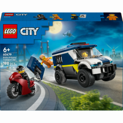 Конструкторы LEGO - Конструктор LEGO City Полицейский фургон для перевозки заключенных (60479)