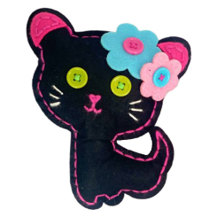 Набори для творчості - Набір для творчості Apli Krapli Зший сам іграшку з фетру Котик (4820198700980) Набори для творчості - Набір для творчості Apli Krapli Зший сам іграшку з фетру Котик (4820198700980)