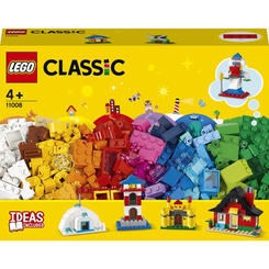 Конструкторы LEGO - Конструктор LEGO Classic Кубики и домики (11008)