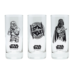 Чашки, склянки - Набір склянок ABYstyle Star Wars 3 штук (ABYVER057)