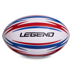 Спортивні активні ігри - М'яч для регбі LEGEND FB-3288 №5 Білий-Червоний-Синій (R-3288)