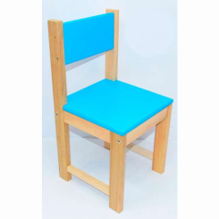 Детская мебель - Детский стульчик ИГРУША №32 Голубой (22159)