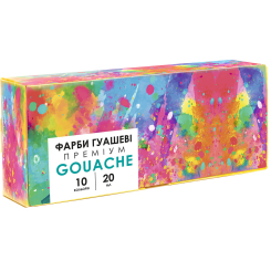 Канцтовари - Фарби гуаш Genius 10 кольорів (301115004-UA)