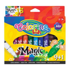 Канцтовари - Фломастери Colorino Магічні 10 кольорів (34630PTR)