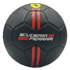 Спортивні активні ігри - М'яч футбольний Ferrari №5 чорний (F611/1)