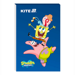 Канцтовары - Блокнот Kite Sponge Bob A7 (SB25-224)