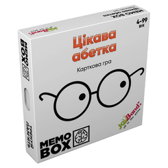 Настільні ігри - Настільна гра JoyBand MemoBox Цікава абетка (MB0003)