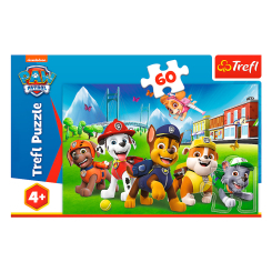 Пазлы - Пазл Trefl Paw Patrol Щенячий патруль на траве 60 елементов (17375)