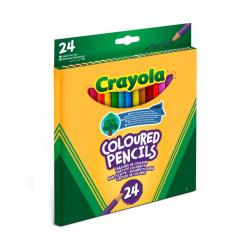 Канцтовари - Набір кольорових олівців Crayola 24 шт (3624)
