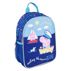 Рюкзаки та сумки - Рюкзак дошкільний Перо Peppa Pig Море середній (120266)