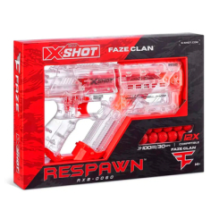 Помпова зброя - Швидкострільний бластер X-Shot Chaos Faze Respawn (36499)