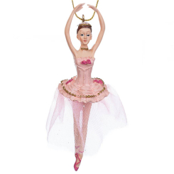 Аксессуары для праздников - Новогодняя подвеска Elso Балерина в позиции 6 шт. (6010-012) (MR35036)
