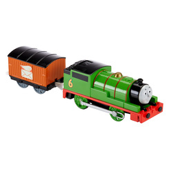 Залізниці та потяги - Паровозик Thomas and Friends Track master Персі з вагоном моторизований (BMK87/BML07)
