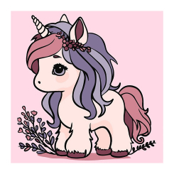 Товари для малювання - Картина за номерами Qbee Ніжна єдиноріжка 25 х 25 см (QB900-013) Товари для малювання - Картина за номерами Qbee Ніжна єдиноріжка 25 х 25 см (QB900-013)