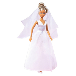 Куклы - Кукла Штеффи в свадебном платье Simba классическое платье (5733414/5733414-1)