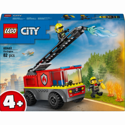 Конструкторы LEGO - Конструктор LEGO City Пожарная машина с лестницей (60463)