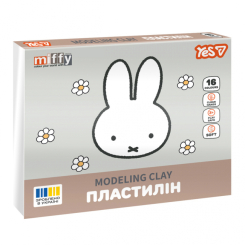 Наборы для лепки - Пластилин Yes Miffy 16 цветов (540720)