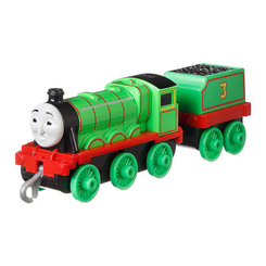 Железные дороги и поезда - Паровозик Thomas and Friends Track master Генри металлический (GCK94/GDJ55)