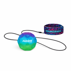 Спортивні активні ігри - М'яч-стрибун на резинці Waboba Moon ball Gradient фіолетовий (334C04_A/3)