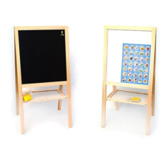 Детская мебель - Мольберт магнитный с азбукой MiC двухсторонний (0165) (141999)