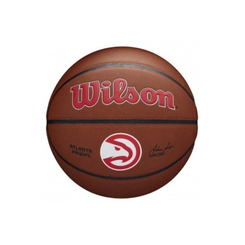 Спортивные активные игры - Мяч баскетбольный Wilson NBA Team Alliance Bskt Atl Hawks размер 7 Amber (WTB3100XBATL)
