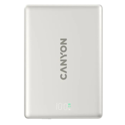 Павербанки - Портативная батарея Canyon magnetic power bank OnPower 500 PD20W 5000mAh Aluminium Star Grey (CNS-CPB500G) Павербанки - Портативная батарея Canyon magnetic power bank OnPower 500 PD20W 5000mAh Aluminium Star Grey (CNS-CPB500G)