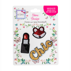 Бижутерия и аксессуары - Набор стикеров для одежды Lukky Лисичка (T19714)