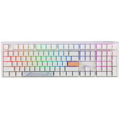 Игровая периферия - Клавиатура Ducky One 3 Cherry MX Red RGB White UA механическая (DKON2108ST-RUAPXPWWWSC1)