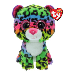 Мягкие животные - Мягкая игрушка TY Beanie boos Леопард Дотти разноцветный 15 см (37189)