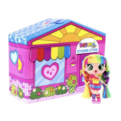 Куклы - Игровой набор Decora Girlz Дизайнерский магазин наклеек (D1009)